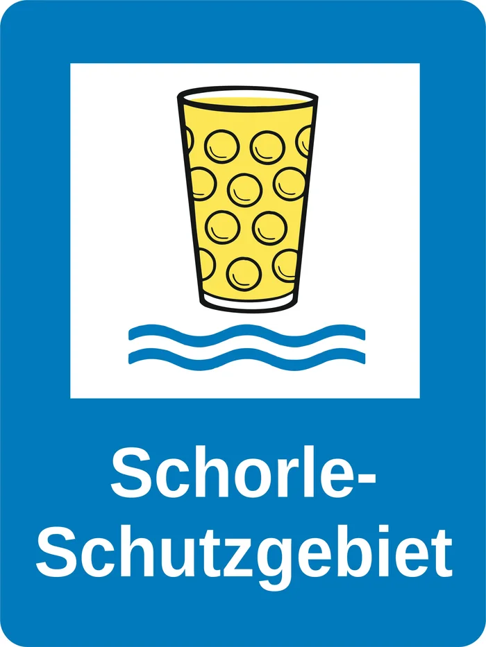 Schorleschutzgebiet – Markenschild